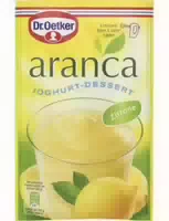Dr Oetker Aranca Joghurt Dessert Aprikose Maracuja
