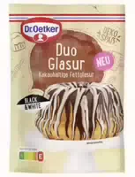 Dr Oetker Duo Glasur Black & White