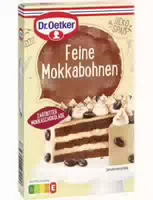 Dr Oetker Feine Mokkabohnen Zartbitter Mokkaschokolade