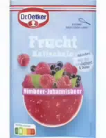 Dr Oetker Frucht Kaltschale Himbeer Johannisbeer