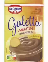 Dr Oetker Galetta 1 Minuten Cremepudding Schokolade