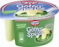 Dr Oetker Götterspeise Himbeer & Vanillesauce
