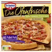 Dr Oetker die Ofenfrische Pizza Pulled Pork