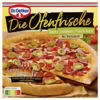 Dr Oetker die Ofenfrische Pizza Pepperoni Salami