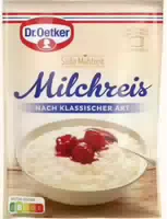 Dr Oetker Süße Mahlzeit Milchnudeln Vanille Geschmack