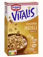 Dr Oetker Vitalis Knusper Müsli Honeys