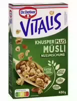 Dr Oetker Vitalis Knusper Plus Müsli Nussmischung
