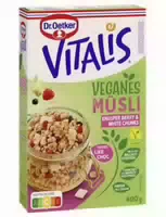 Dr Oetker Vitalis Veganes Müsli Knusper Berry & White Chunks