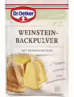 Dr Oetker Weinstein Backpulver
