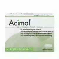 Acimol 500 Mg Filmtabletten Ohne Ph Teststreifen 48 St