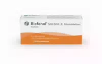 Biofanal 500 000 I E Filmtabletten 50 st Filmtabletten
