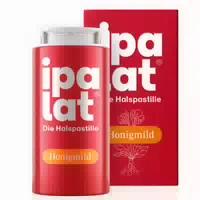 Ipalat Die Halspastille Honigmild Mentholfrei Ohne Zucker 400 St Pastillen