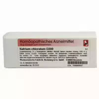 Dr Reckeweg Natrium Chloratum D200 Globuli
