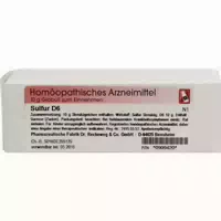 Sulfur D 6 Globuli 10 G Globuli