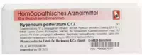 Hypericum D12 Globuli Streukügelchen 10g