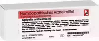 Spigelia Anthelmia D 6 Globuli