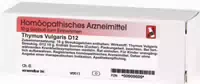 Thymus Vulgaris D 12 Globuli 10 g