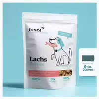 Dr Sam Lachs Softies Schmackhafte Lachs Snacks für Deine Katze