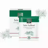 Allgäuer Latschen Kiefer Sole Fußbad 10x10 G Bad
