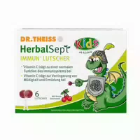 Dr Theiss Herbalsept Immun Lutscher Kids 6 st Bonbons