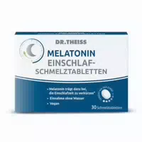 Dr Theiss Melatonin Einschlaf Schmelztabletten 30 St Schmelztabletten