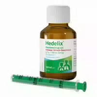 Hedelix Hustensirup mit Himbeer Kirsch Geschmack