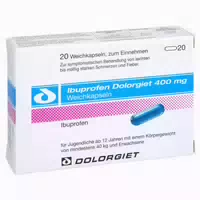 Ibuprofen Dolorgiet 400 mg Weichkapseln 20 st