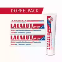 Lacalut Aktiv Zahncreme Doppelpack 1 Sparset