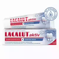 Lacalut Aktiv Zahnfleischschutz & Sanftes Weiß 75 ml Zahnpasta