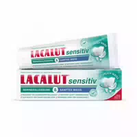 Lacalut Sensitiv Remineralisierung & Sanftes Weiss 75 ml Zahncreme