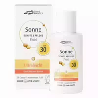Sonne Schutz & Pflege Fluid Ultraleicht Lsf 30 50 Ml Lotion