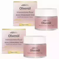 Olivenöl Intensivcreme Rosé Tagescreme 2x50 Ml Tagescreme