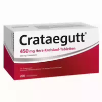 Crataegutt 450 mg Herz Kreislauf Tabletten 50 Stück