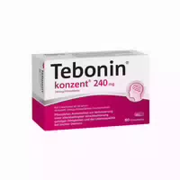 Tebonin Konzent 240 Mg 80 St Filmtabletten