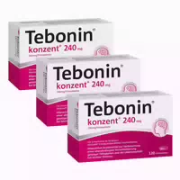 Tebonin Konzent 240 mg Filmtabletten 120 st