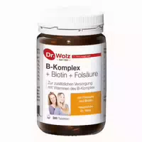 Dr Wolz B Komplex Biotin Folsäure 300 St Tabletten
