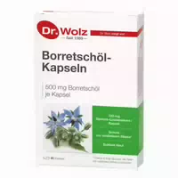 Borretschöl Kapseln Doktor Wolz