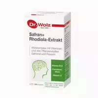 Dr Wolz Safran Rhodiola Extrakt 120 St Kapseln