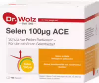 Dr Wolz Selen 100 Μg Ace 180 st Kapseln