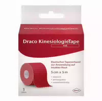 Draco Kinesiologietape 5 Cmx5 M Rot 1 St