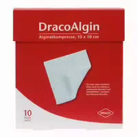 Dracoalgin 10x10 cm Alginatkompresse