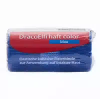 Dracoelfi Haft Color Fixierbinde 4mx6cm Blau
