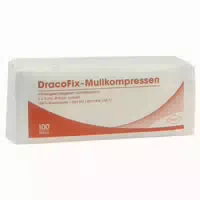 Dracofix Op Kompressen 5x5 Cm Unsteril 8fach 100 St Kompressen