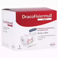 Dracofixiermull Stretch 10 Cmx10 M 1 St Pflaster