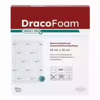 Dracofoam Infekt Pro Schaumst Wundauf 18x18 cm 10 st