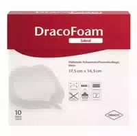 Dracofoam Sakral Klein 14,5x17,5 Cm Haftend 10 St