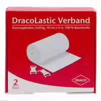 Dracolastic Verband Kräftig 10 Cm Doppelpackung 2 St Binden