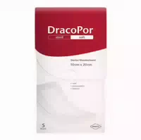 Dracopor Soft Weiß Wundverband 10x20 Cm Steril