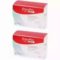 Dracopor Steril Sensitiv Wundverband 5 cm X 7,2 cm