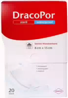 Dracopor Waterproof Wundverband Steril 15 X 8 cm 5 Stück